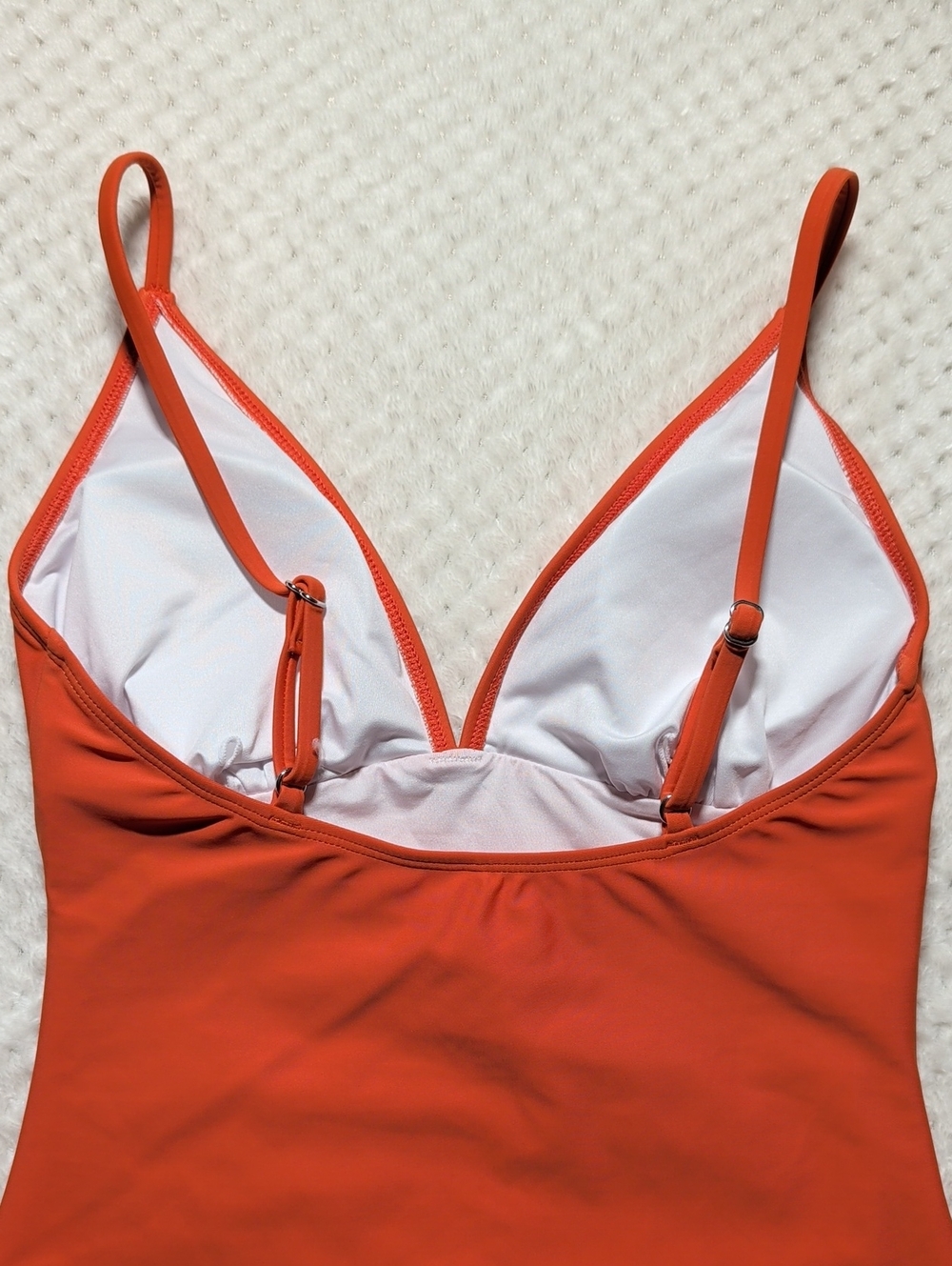Cupshe Bright Day Shirring Tummy Control One Piece Swimsuit - Picture 5 of 9